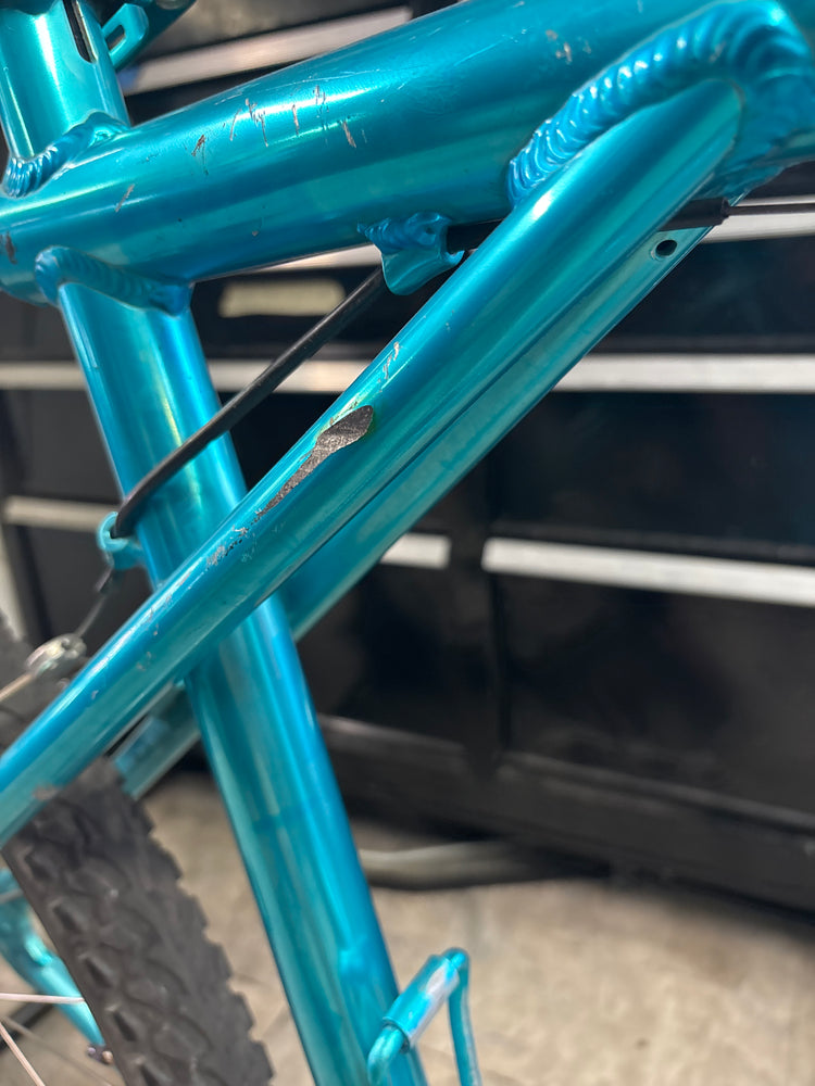 GT Vintage Zaskar Turquoise Anodized