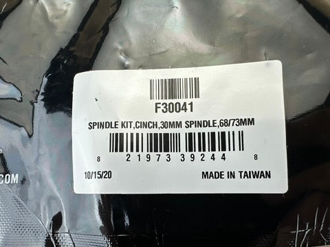 Race Face Spindle Kit 30mm Cinch 68/73mm