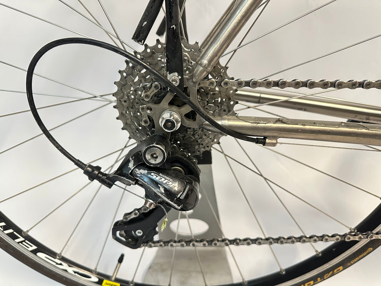 Van Nicholas Zephyr Titanium Flat Bar Road Bike 54CM