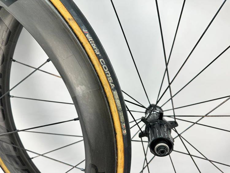 Bontrager Aeolus 5 Carbon Tubular 700c Wheelset QR HG11