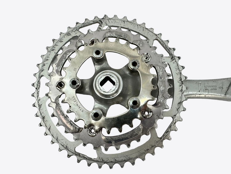 Shimano XTR M900 Triple Crankset 175 Square Taper
