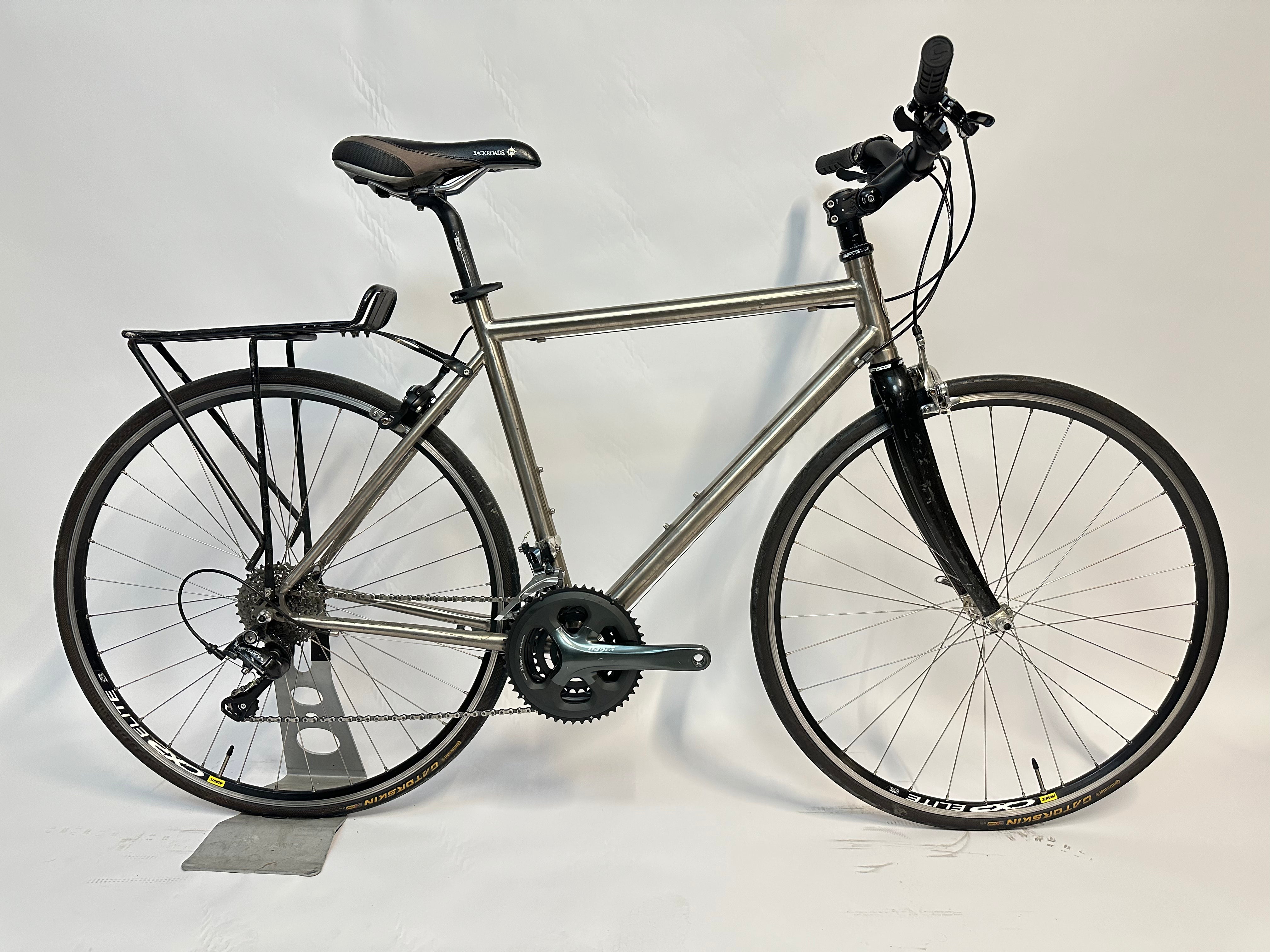 Van Nicholas SK チタンロードバイク 54サイズ Van Nicholas Zephyr Titanium Flat Bar Road Bike 54CM