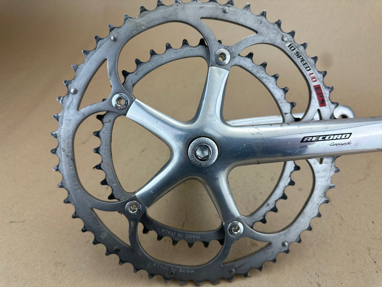 Campagnolo Record Double Crankset 175 with Bottom Bracket