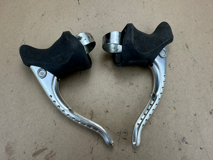 Campagnolo Brake Levers Black Hoods Vintage