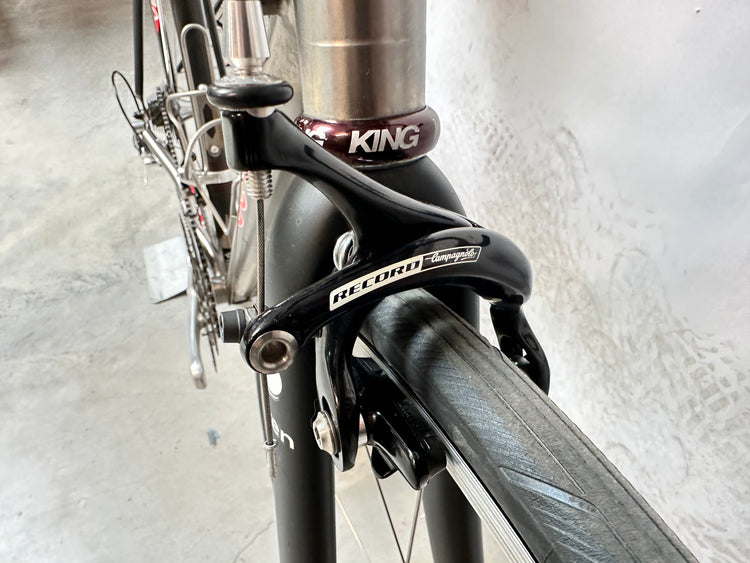 Seven Odonata Road Bike 53cm Titanium Carbon Campagnolo Record