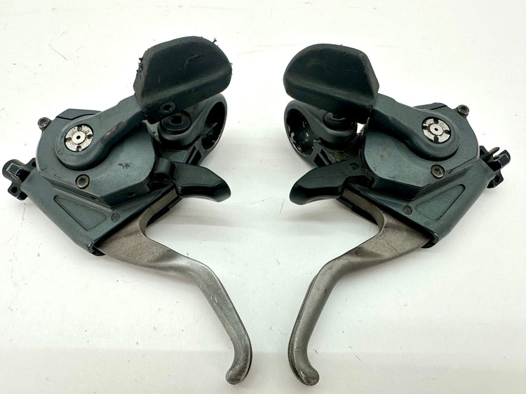Shimano XTR M951 Shifter Brake Levers 3x8 Speed Working *Missing Pieces