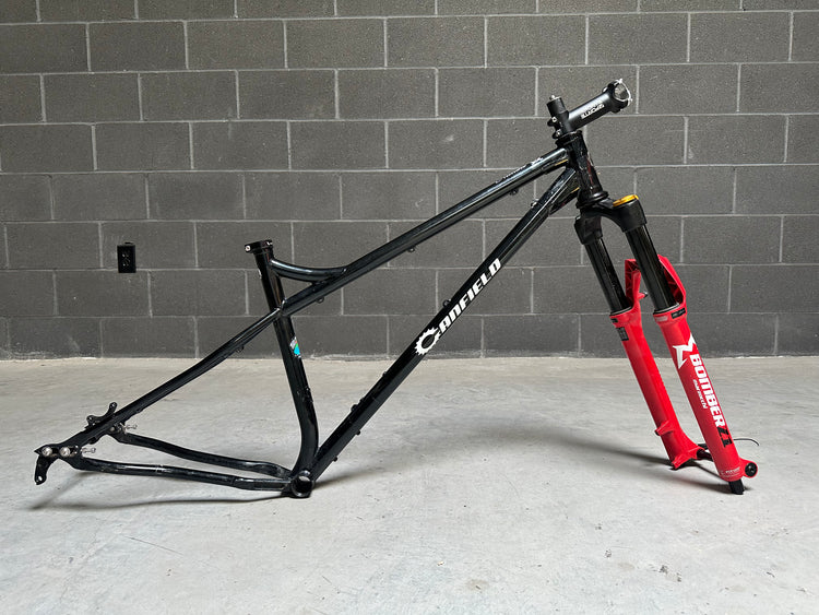 Canfield Nimble 9 29" Frame and Marzocchi Bomber Fork Large