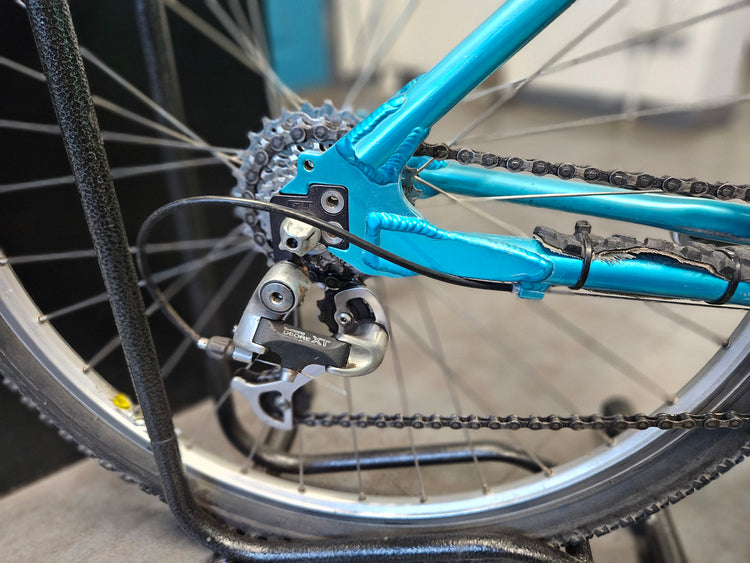 GT Vintage Zaskar Turquoise Anodized