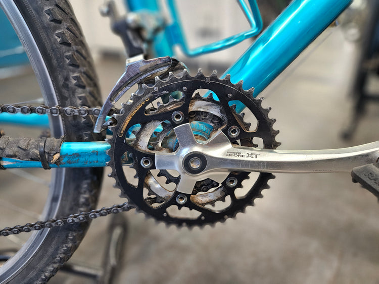 GT Vintage Zaskar Turquoise Anodized