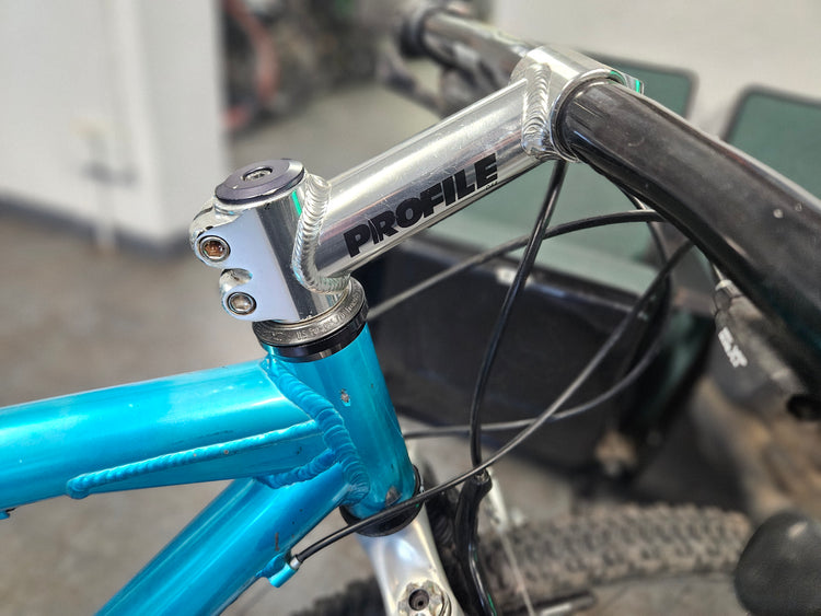 GT Vintage Zaskar Turquoise Anodized