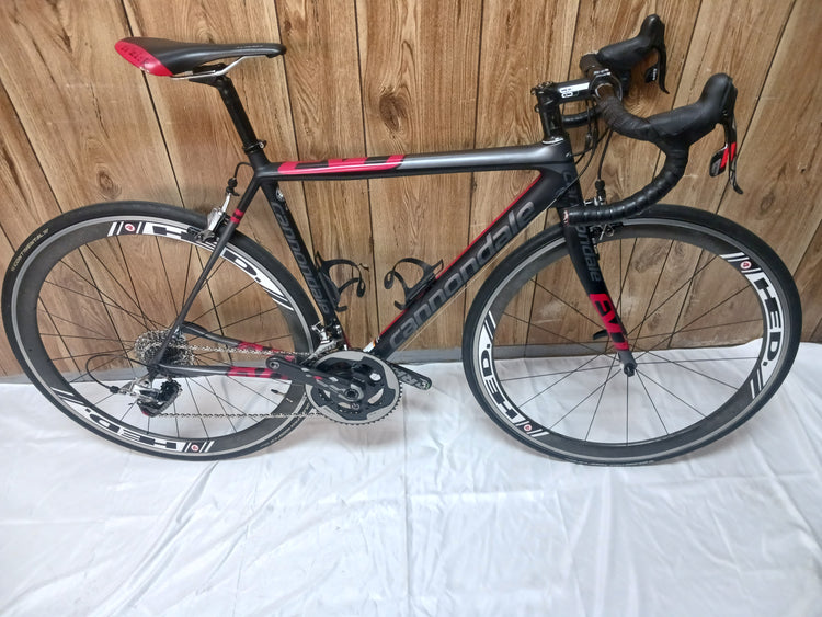 Cannondale SuperSix EVO 2 Carbon 54cm Road Bike with HED Carbon Wheels