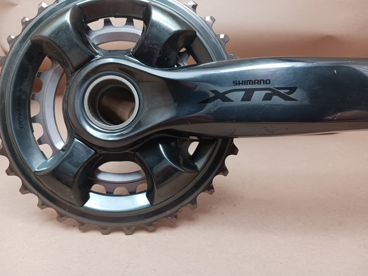 New Shimano XTR FC-M9020 175mm Double Crankset Hollowtech 24mm