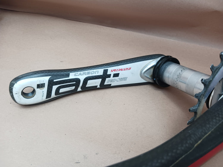 Specialized S-Works Fact Carbon 175mm Crankset With Sram Narrow-wide
