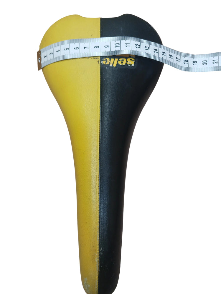 Selle Italia Max Flite Yellow and Black Saddle