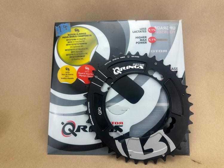 Rotor Q Ring QX2 Oval Chainring 38 Tooth 104BCD