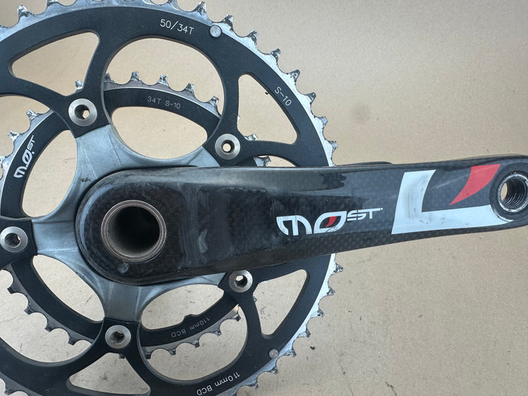 Most Carbon Crank 172.5 50/34 24 spindle