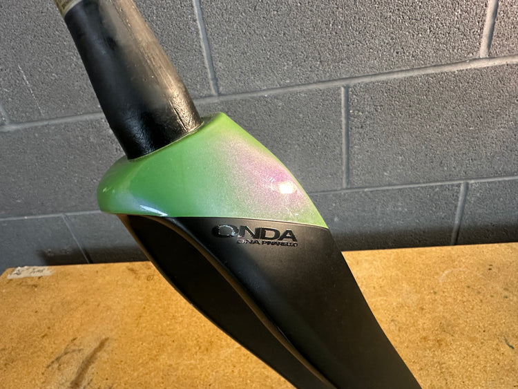 Pinarello Grevil Carbon Fork 12x100 Wide Clearance Green