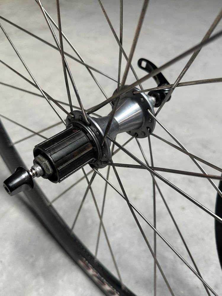 Zipp 440 Speed Weaponry Carbon Tubular Wheelset 700c