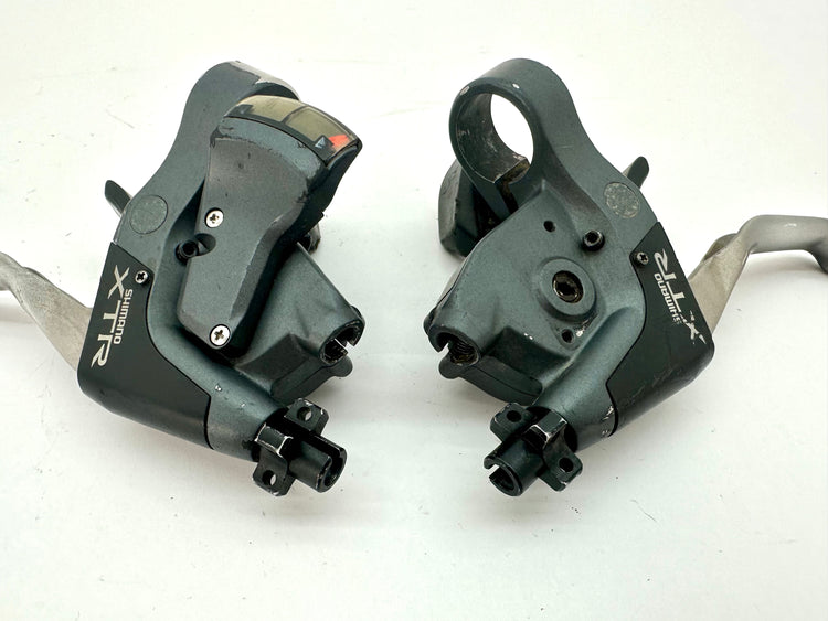 Shimano XTR M951 Shifter Brake Levers 3x8 Speed Working *Missing Pieces