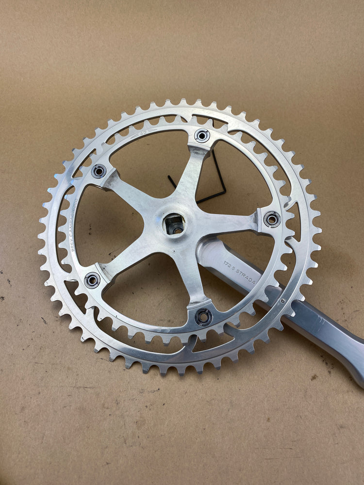 Campagnolo Strada Crankset 172.5 52/42 Vintage