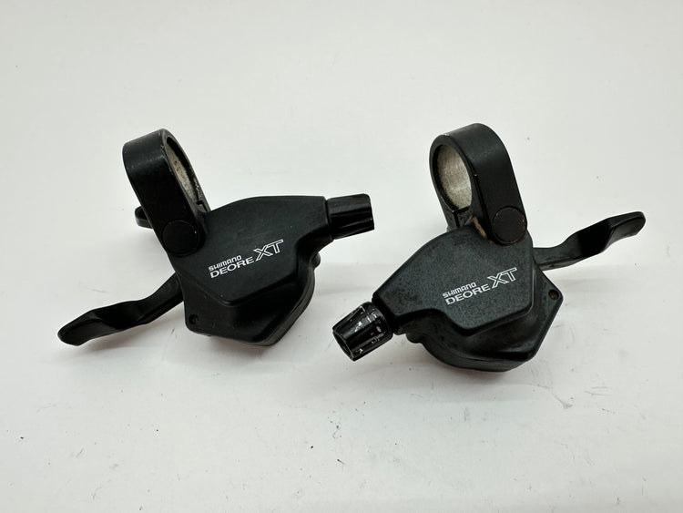 Shimano XT M739 3 x 8 Shifter Set