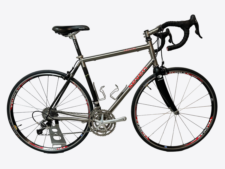 Seven Odonata Road Bike 53cm Titanium Carbon Campagnolo Record