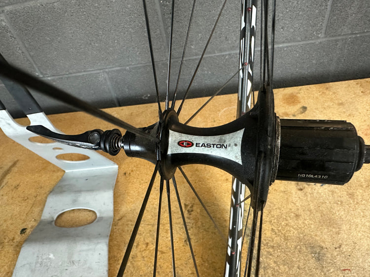 Mismatched Carbon Aero Wheelset Enve Easton QR Rim Brake