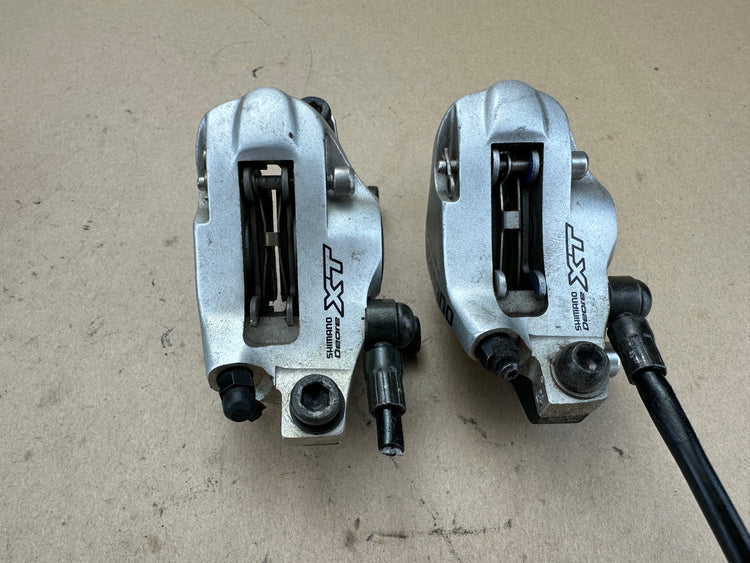 Shimano XT M765 3x9 Integrated Shift Brake Levers Hydraulic Disc