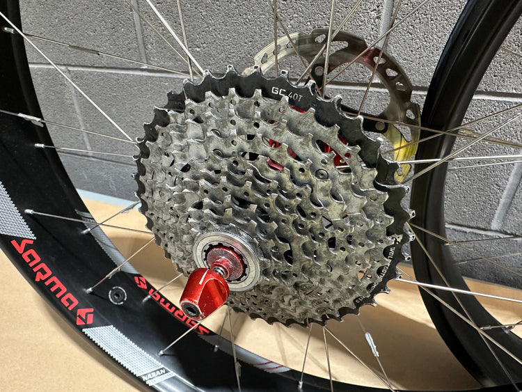 Sarma Naran 26" Carbon Fat Bike Wheels 90mm Wide 190 QR Rear 15x135 Front