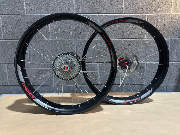 Sarma Naran 26" Carbon Fat Bike Wheels 90mm Wide 190 QR Rear 15x135 Front