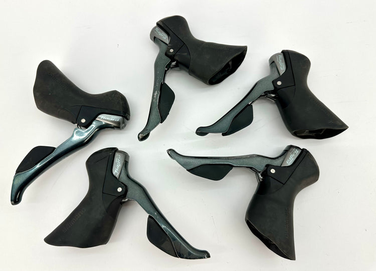 Shimano Tiagra 4700 Road Shifter Lot 3-Front 2-Rear Working/For Parts