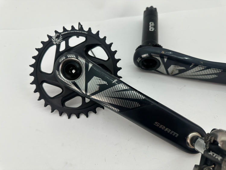 Sram Eagle Carbon Crankset With XTR Pedals 32T Dub 175