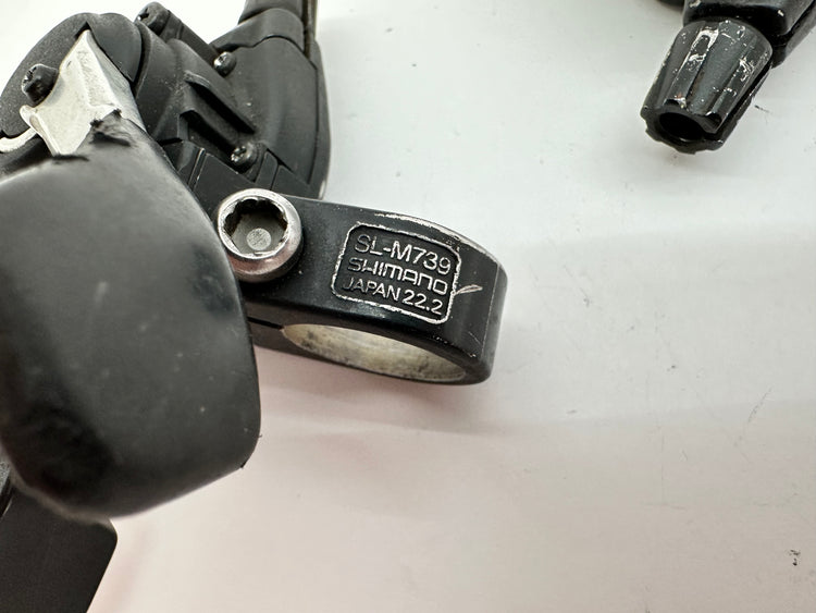 Shimano XT M739 3 x 8 Shifter Set