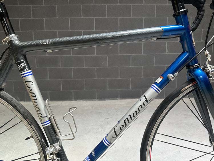Lemond Zurich 57cm Road Bike Carbon Steel Ultegra