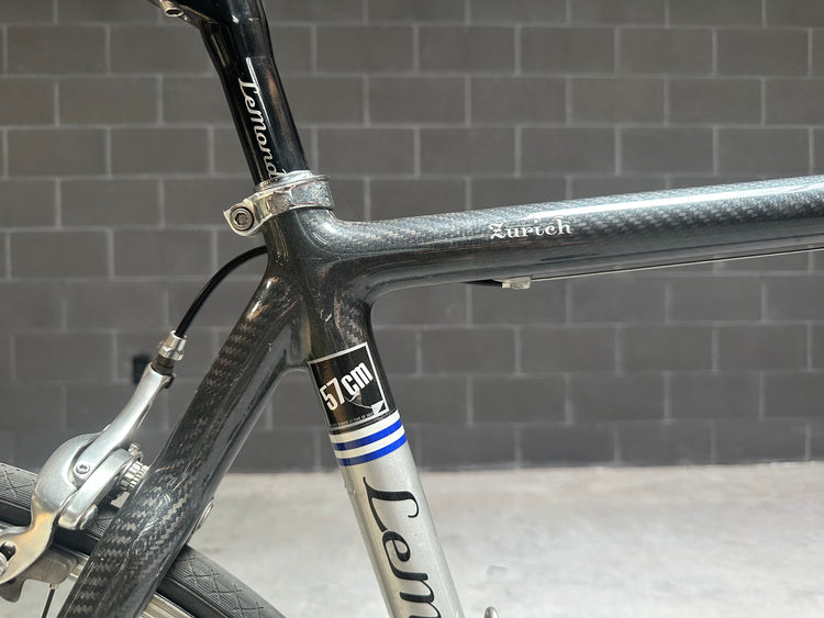 Lemond Zurich 57cm Road Bike Carbon Steel Ultegra