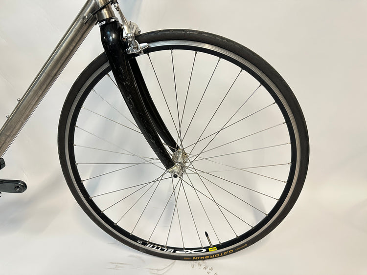 Van Nicholas Zephyr Titanium Flat Bar Road Bike 54CM