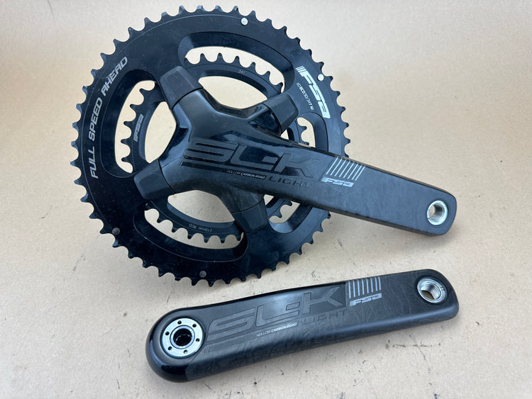FSA SLK Light Carbon Double Crankset 50/34 175 386EVO NEW