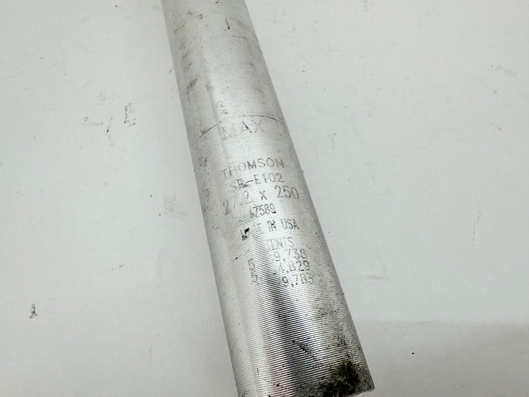 Thomson Elite Silver Seatpost 27.2 x 250 Straight