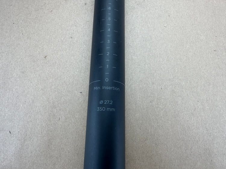 Black Inc Carbon Seatpost 27.2 x 350 Missing Bolt