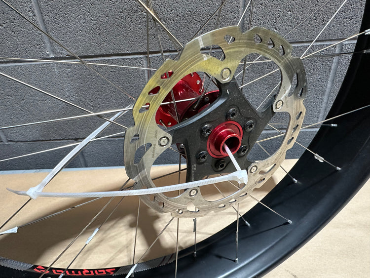 Sarma Naran 26" Carbon Fat Bike Wheels 90mm Wide 190 QR Rear 15x135 Front