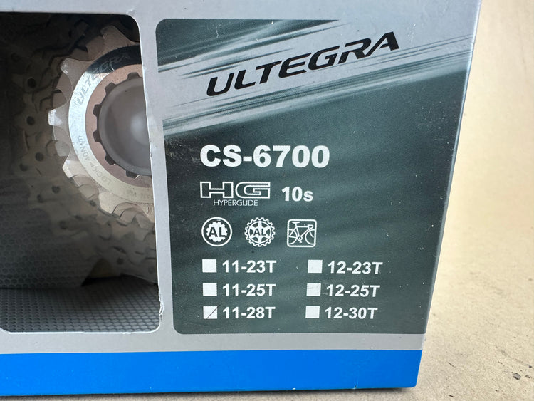 Shimano Ultegra CS-6700 10 Speed Cassette 11-28 NEW