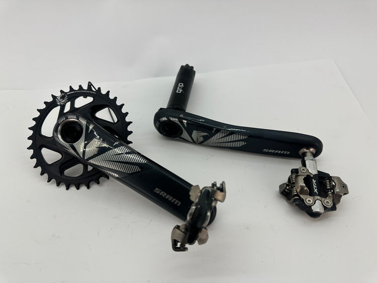 Sram Eagle Carbon Crankset With XTR Pedals 32T Dub 175