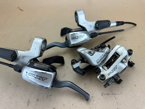 Shimano XT M765 3x9 Integrated Shift Brake Levers Hydraulic Disc
