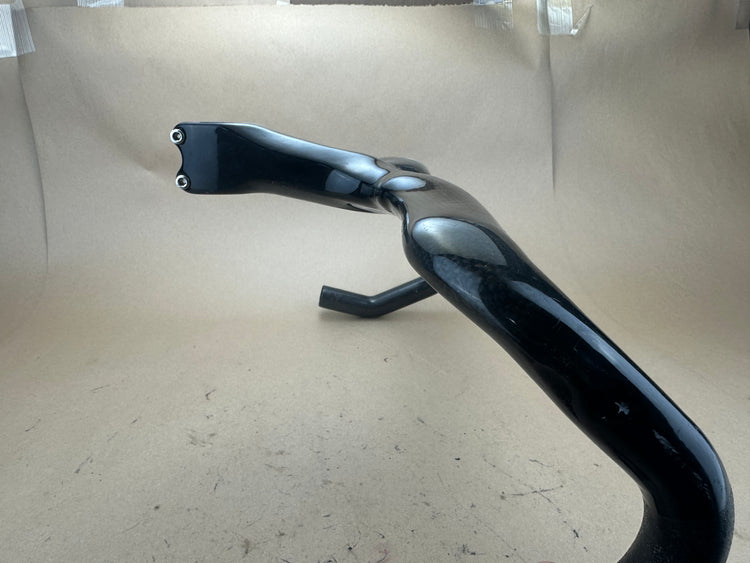 Unbranded Carbon Integrated Drop Handlebar 400 Width