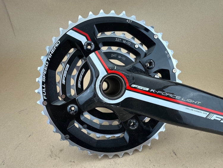 FSA K Force Light MTB Carbon Crank 3x 175 with BB