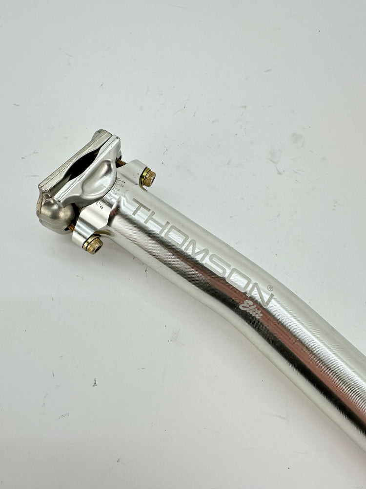 Thomson Elite Silver Seatpost 30.9 x 287 Setback Clean