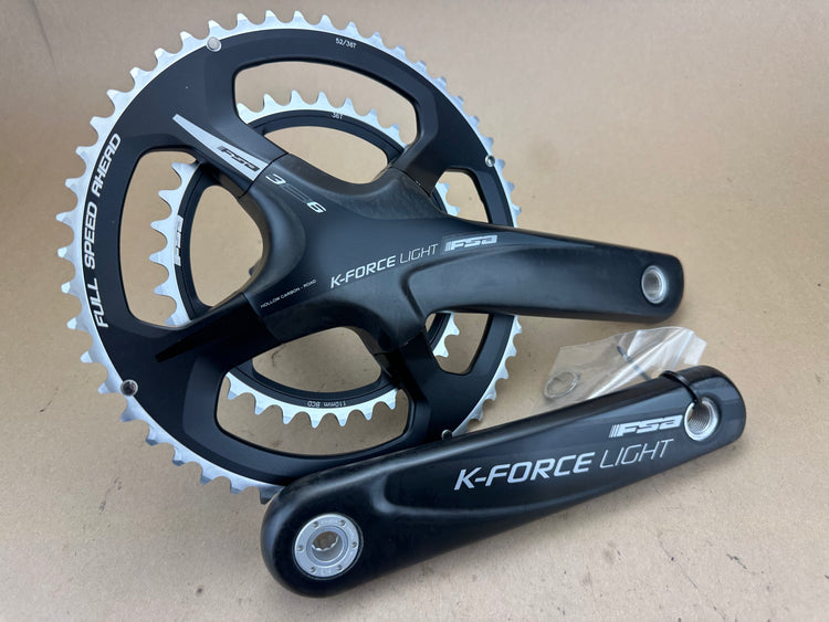 FSA K Force Light Carbon Crank Black 52/36 170 386EVO
