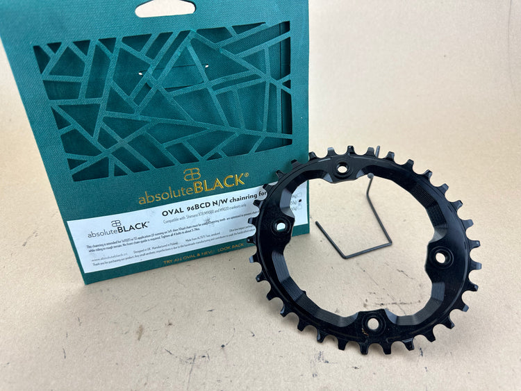Absolute Black 32t Oval Chainring for XTR 9000 Crank