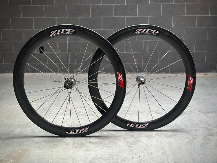 Zipp 440 Speed Weaponry Carbon Tubular Wheelset 700c