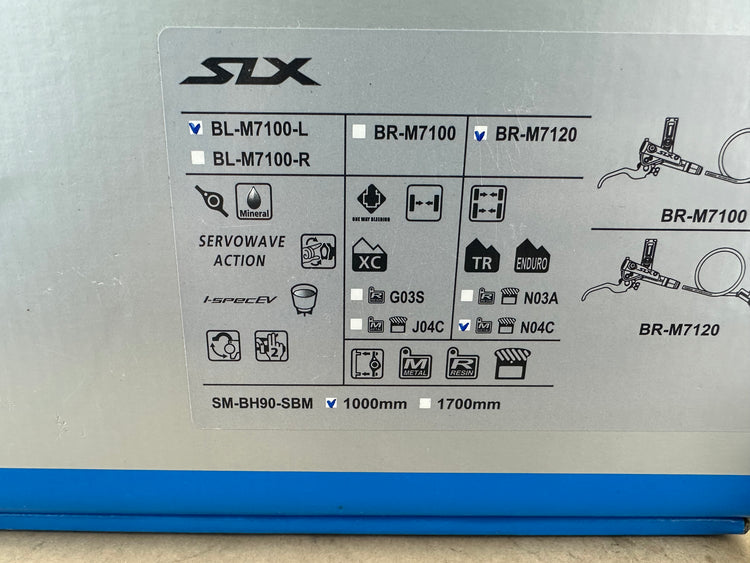 Shimano SLX Front Hydraulic Brake 1000mm